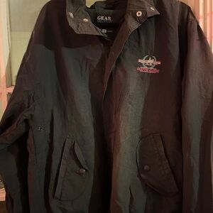 Hampton classic! Gear For Sports Black Windbreaker Jacket